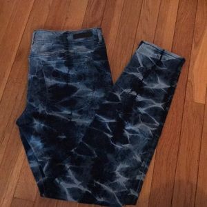 Tie dye  wash jeans